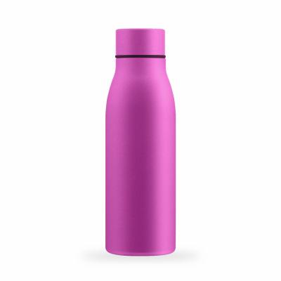 China Sustainable High Quality 600ml Stainless Steel Vacuum Insulated Sports Water Drinking Bottle With Custom Color for sale