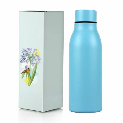 China Business Clearance Double Wall 304 Stainless Steel Water Bottle 600ml Vacuum Insulated Sports Flask for sale