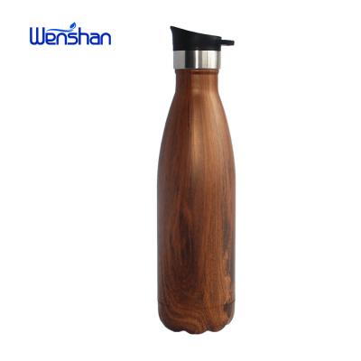 China Double Wall Thermos Sustainable Vacuum Flask Insulated Outdoor Sports Drink Cola Shaped 18/8 Stainless Steel Water Bottles for sale