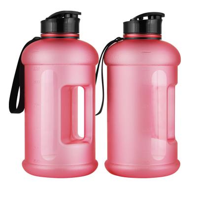 China 1.3L BPA Sustainable Gym Eco Friendly Free Water Bottle With Level Window for sale