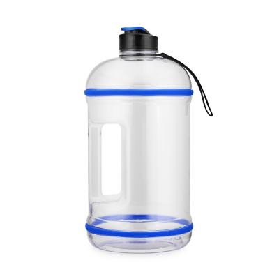 China Sustainable Wholesale Food Grade Gym Sports Drinking PETG Water Bottle 1 Gallon Reusable for sale