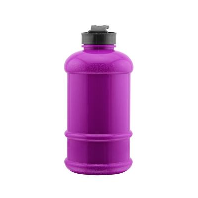 China Wholesale 1.3L PETG Fitness Portable Gym BPA Free Viable Outdoor Plastic Drink Water Bottle Custom Colors And Logo for sale