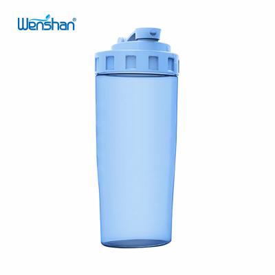 China Viable Free Sports Shaker Bottle, Hot-selling Wholesale BPA PETG Plastic Protein Powder Water Bottle With Custom Logo for sale