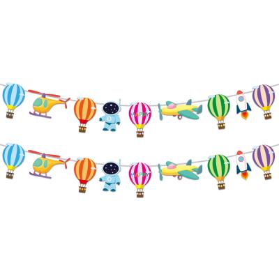 China Hot Banner Garland Hanging Wall Decor Air Balloon Decorations for Wedding Birthday Baby Shower Christmas Party Decor Supplies for sale