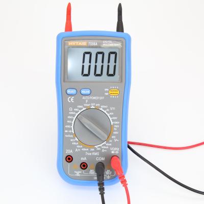 China Professional High Quality Ammeter Voltmeter RMS AC DC Multimeter True Electrician Electrician Resistance Tester TS98A for sale