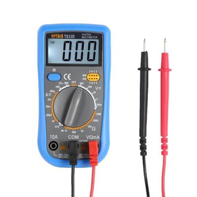 China TS33D Micro Multifunction Digital DC/AC Multi-Function Voltage Multimeter Digital Multimeter Capacitance NCV Resistance NCV RMS Current True Diode TS33D for sale