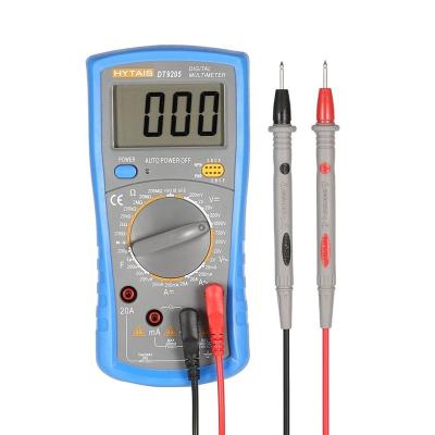 China HYTAIS Unit Multimeter Volt True-RMS Digital Multimeter LCD Display with Ac/dc Voltage Ammeter Ohm Precision Current Multimeter DT9205 for sale