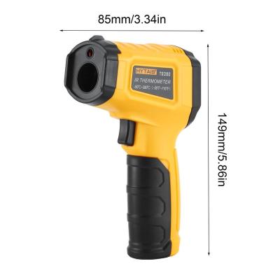 China Temperature Controller Industrial Digital Infrared Gun Thermometer For Industry Food Digital Thermometer Outdoor Glass Tube TS380 for sale