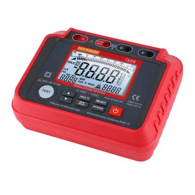 China Good Quality Digital Display Insulation Tester Multi Meter Megger Meter Multimeter Battery Resistance TS58 (avo) for sale