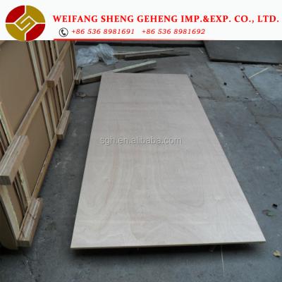 China Furniture decoration 6mm\8mm\9mm\10mm\12mm\16mm\18mm good quality commercial plywood panels for sale