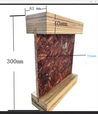 China Modern Pine LVL OSB Timber I Joist For Construction à venda