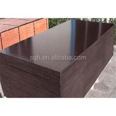 China Concrete 2020 good quality 18mm brown film faced plywood board from real factory for sale