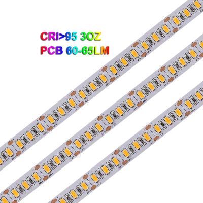 China Custom high quality hotel/home/shop/garden/landscape led 5730 12v 60-65lm led strip thickness 3OZ 4OZ pcb 0.5W/led super high power for sale