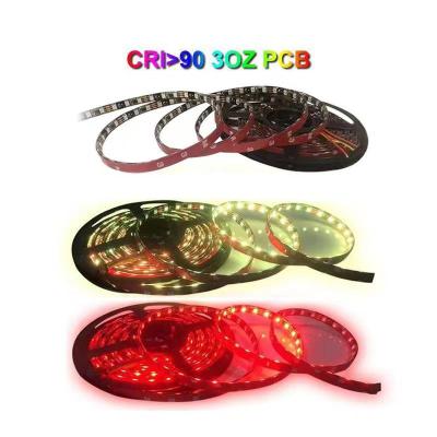 China Custom High Quality Super Professional 5050 ws2811 Hotel/Home/Shop/Gardon/Landscape Led Strip 300 LED Strip 12v PCB 3OZ 4OZ Top Quality High CRI 90 3000MCD for sale