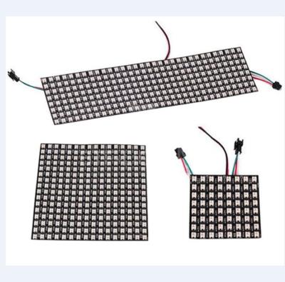 China Commercial cheap wholesale high lumen ws2812b digital flexible led panel 8*8 for sale