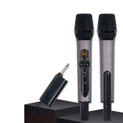 China Lavalier Microphone Factory Sell Wireless Microphone With DSP Echo Effect For KTV for sale