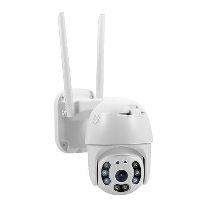 China Colorful Security Switchable Outdoor Surveillance Dome Camera CCTV PTZ Camera 1080P Wifi Wireless IP Camera In Night Q3 for sale