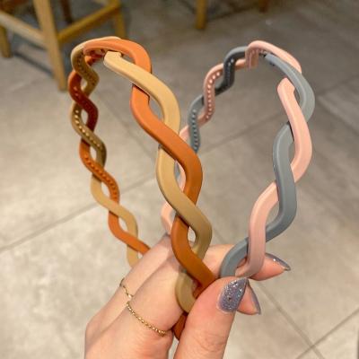 China European and American style headbands for women hair color soft colored framing circle hair framing hit for hair accessories for sale