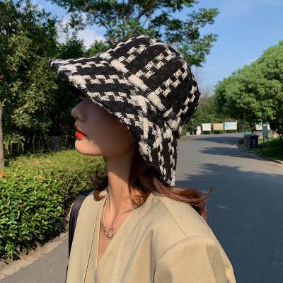 China Image Fisherman Hat Female Autumn And Winter Women Fashion Korean Style Soft Japanese Bucket Hat for sale