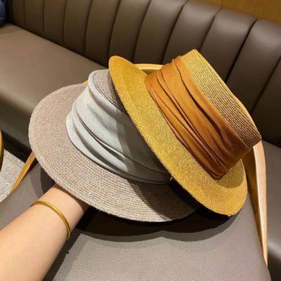 China The Picture Straw Hat Women Hat For Men Summer Sun Protection Hats Wide Brim Women's Vintage Fashion Summer Hats for sale