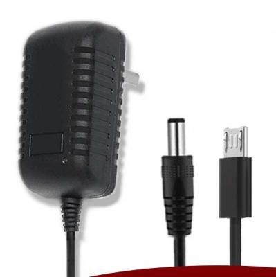 China 12V 1A AC/DC Power Adapter 12v Power Adapter With EU 200 Plugs 100-240v AC 5.5 x 2.1mm for sale