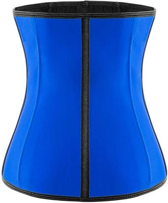 China Pravate viable label waist cincher with strong trainer corsets waist hook latex fajas colombian coldker for sale