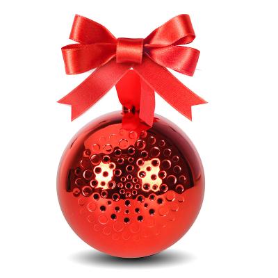 China Wireless Paypal Accept Amazon Hot Sale Christmas Gift Ball Shape Wireless Speakers For Christmas Day for sale