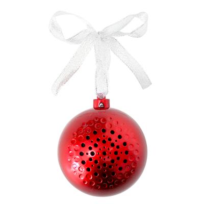 China Factory Outlet Cute Portable Christmas Ball Mini Wireless Hot Selling Cartoon Tooth Blue Speaker for sale