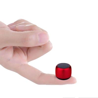 China 2021 Mini Lightweight Subwoofer One Touch Radio Metal Speaker Calls Mini Speaker for sale