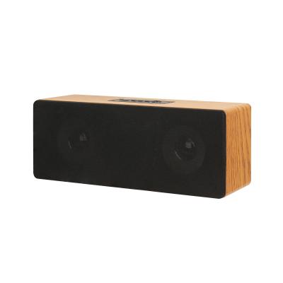 China Factory PC high quality private model wooden bluetooth speaker wireless bluetooth speaker with 10W wireless for sale