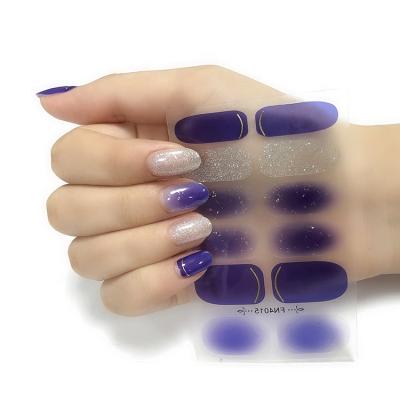 China 2021 Finger Nail Art Korean Concise Style Change Glitter Powder Crystal Nail Gradual Powder for sale