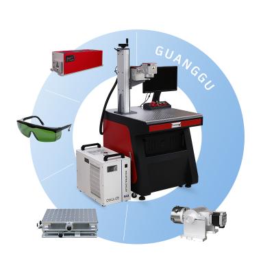 China Air-cooled Desktop mini uv laser engraving machine metal glass ceramics all-purpose precision cold light air cool uv laser marking machine for sale