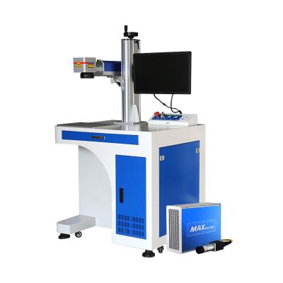 China Air-cooled Type engraver small fiber laser marking machine for hard plastic and metal laser marking machine for metal for sale