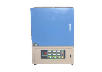 China Horno de mufla industrial 1800 del ℃ del azul 1 - 8L el volumen 50 divide programable en segmentos en venta