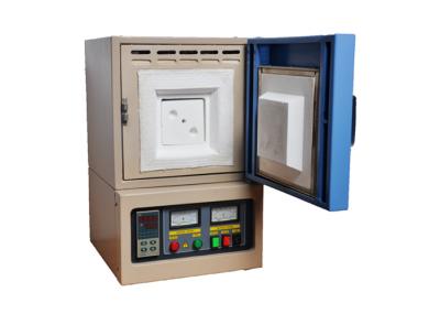 China Manual Digital Muffle Furnace , Fire Brick Industrial Metal Melting Furnace for sale