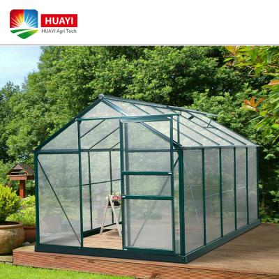 Cina Easily Assembled Tunnel 6x10 Garden Green House Aluminum Plant Growth Greenhouse Vegetable Greenhouse in vendita