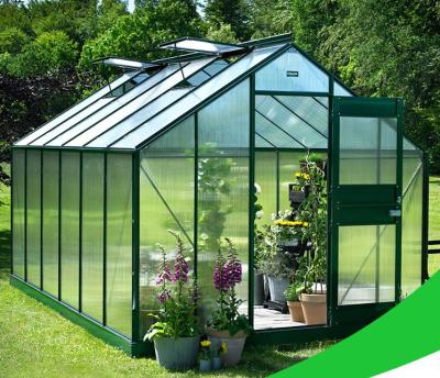 China Easily Assembled Polycarbonate Garden Greenhouse for sale