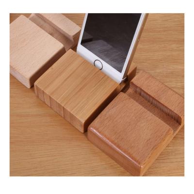 China PORTABLE Mobile Phone Accessory Holder Stand Mobile Phone Bamboo Holder for sale