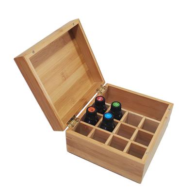 China Eco-Friendly Customize Storage Box Jewelry Organizer Gift Packaging Essential Bamboo Oil Tea Wholesale Storage Box for sale