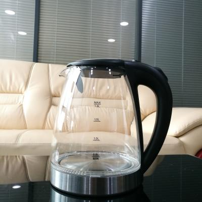 China 360 Degree 220V Base 1500W Home Kitchen Appliances Commercial Portable Fastest Rotation Electric Kettle for sale