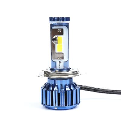 China Hot Sale B2 LED Alloy LC Super Bright High Quality Auto Headlight 12V 60W H4 6000LM 6000K LED Aluminum Bulbs for sale