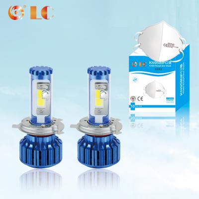 China Guangzhou Hot SALE 5000LM H4 Auto Car Head Lights Led Headlight Bulbs Honker for sale