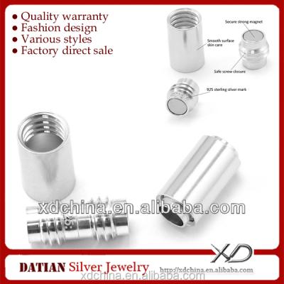 China 925 Sterling Silver XD P429 For Strings 925 Sterling Silver Magnetic Screw Clasps for sale