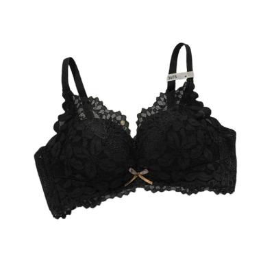 China Breathable Women Plus Size Underwear Straps Bra Female Daily Push Up Sexy Lace Bra Ladies Underwear Fashion Bras for sale