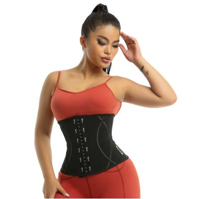 China Comfortable Breathable Elastic Abdomen Stereotypes Ladies Belt Seamless Summer Fitness Sports Sports Latex Waist Pad Belt for sale