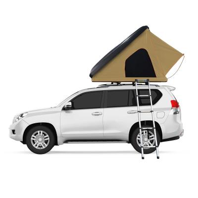 China Wholesale 4 Person Shell Car Rooftop Triangle Outdoor Travel Car Camping Roof Easy-carry Tent From China Manufacturer Hard for sale