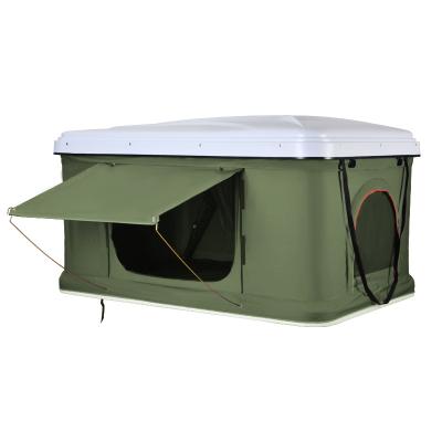 China Special Hot Selling Car Top Hard Shell Waterproof Canvas Camping Outdoor Large Space Portable Tent for sale