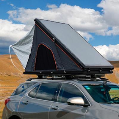 China Factory Sale Various Easy-carry Aluminum Top Triangle Shell Car Roof Camping Tent Hard For Sale for sale