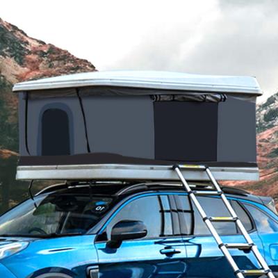 China Straight Tying Type Outdoor Suv Dedicated Hardshell Car Tents Travel Folding Hard Shell Camper Tent Car Roof Top for sale