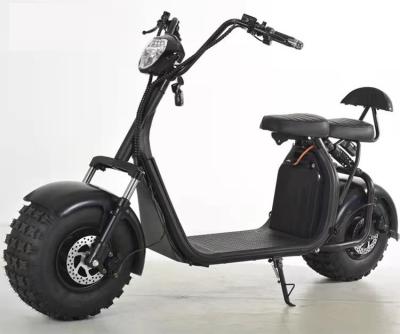 China Citycoco Electric Scooter 2 Person Fat Tire Motorcycle 2 Wheel Unisex Electric Fat Tire 1500w 2000w 3000w for sale